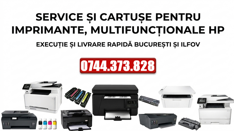 Service Reparatii Imprimante HP Bucuresti Ilfov – Laser Jet Smart Tank CISS